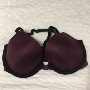 Victoria Secret PINK Burgundy Bra
